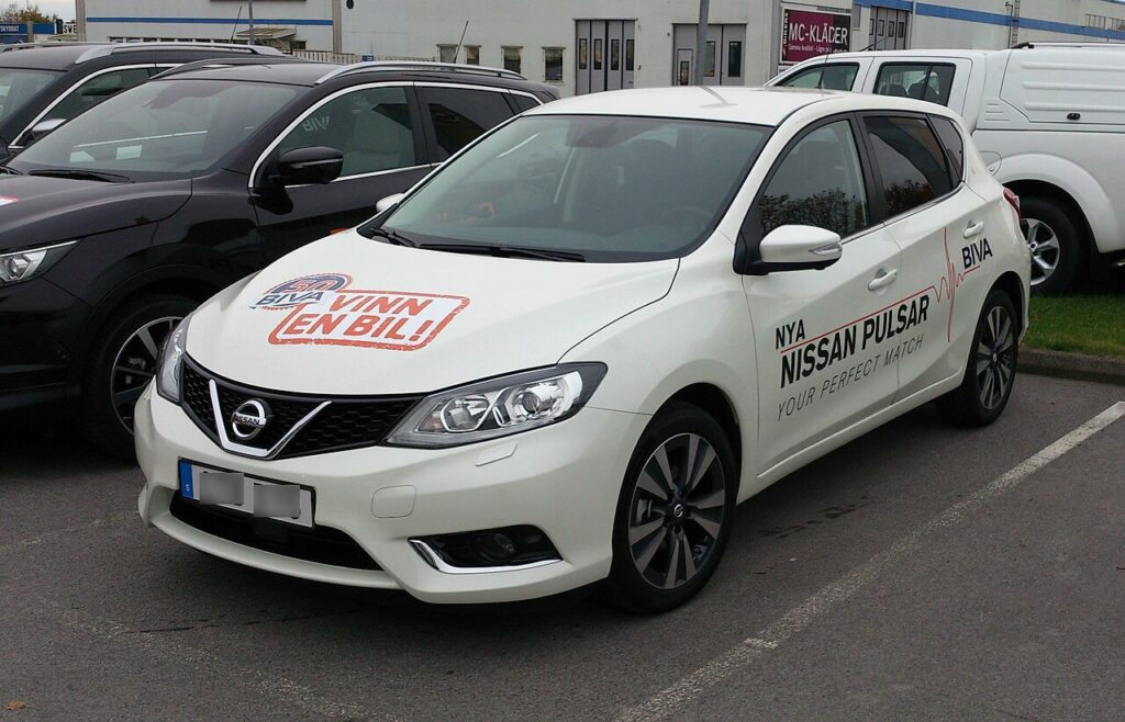 Nissan Pulsar Mk1 — the vehicle covered in this guide.