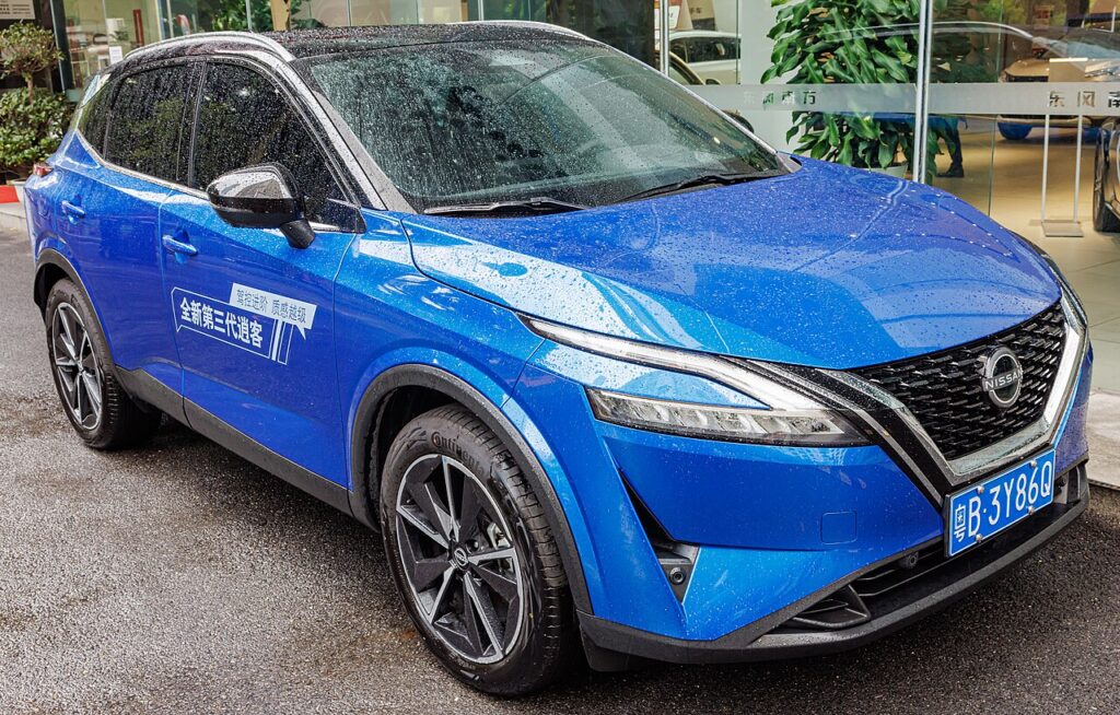 Nissan Qashqai Mk3 — the vehicle covered in this reset guide.