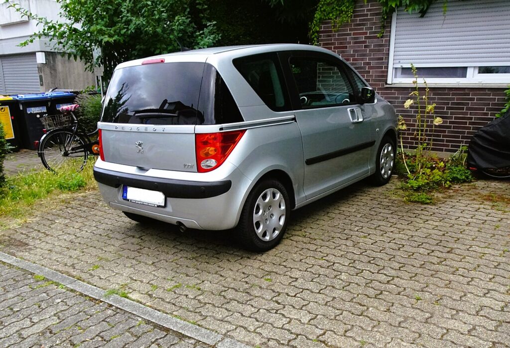 Peugeot 1007 Mk1 — the vehicle covered in this guide.