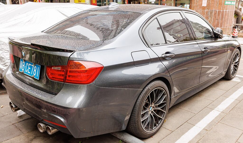 BMW 3 Series Mk6 — the vehicle covered in this reset guide.