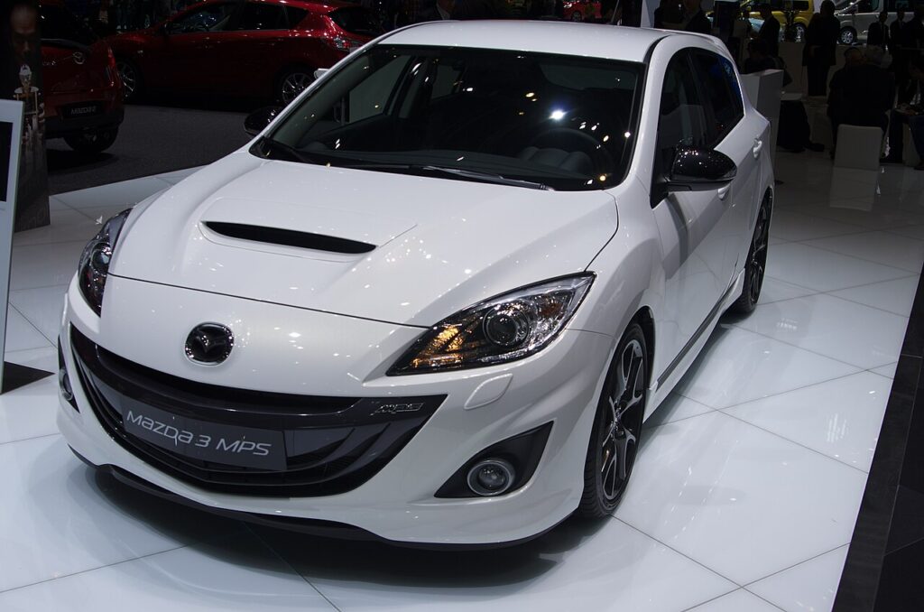 Mazda 3 Mk3 — the vehicle covered in this reset guide.
