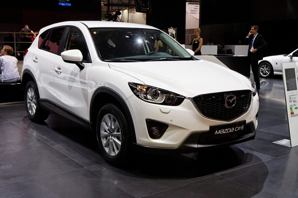 Mazda CX-5 Mk1 — the vehicle covered in this reset guide.