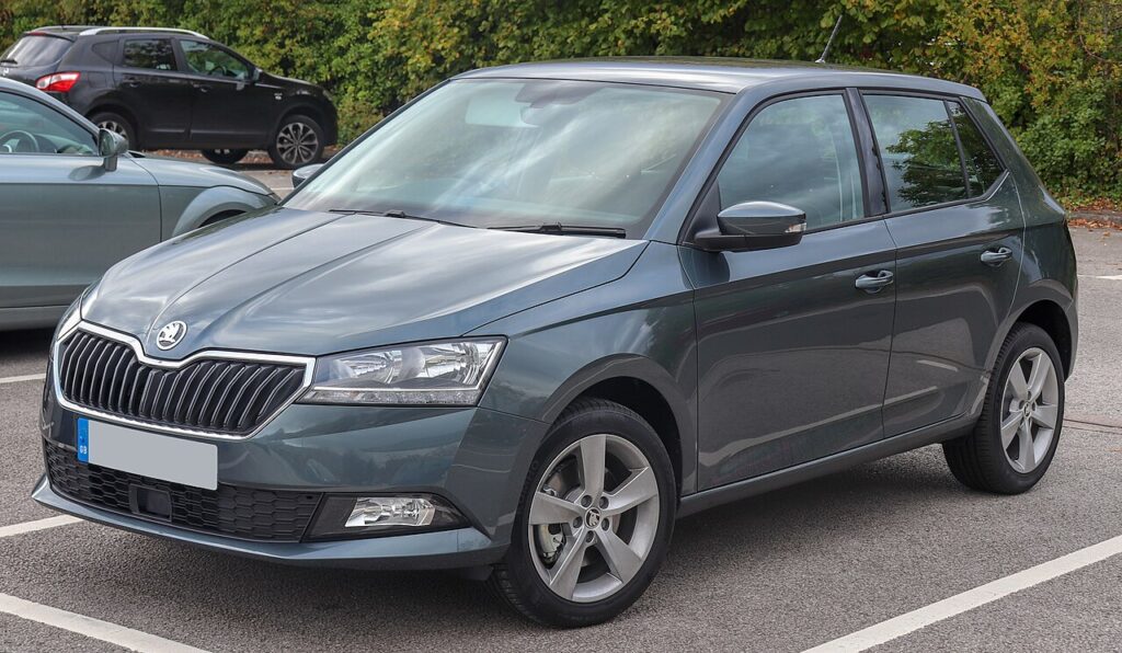 Skoda Fabia Mk3 — the vehicle covered in this reset guide.