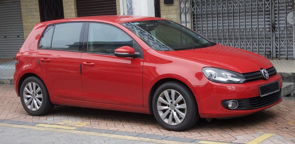 Volkswagen Golf Mk7 — the vehicle covered in this reset guide.