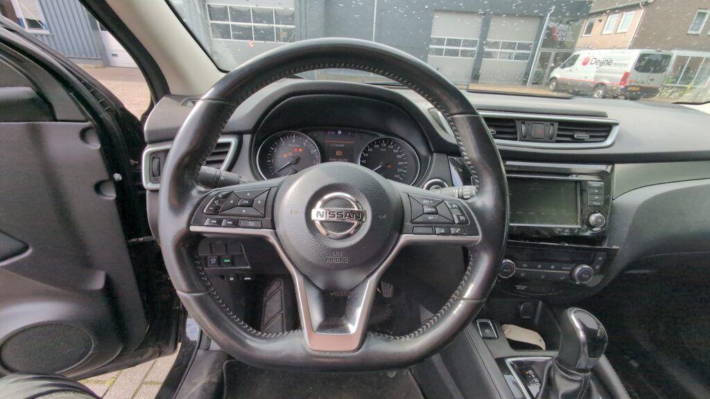 Nissan Qashqai Mk2 J11 steering wheel — centre position for SAS re-zero