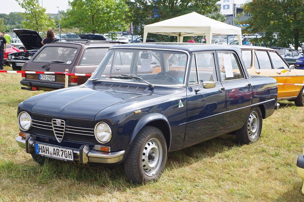 Alfa Romeo Giulia Mk1 — the vehicle covered in this reset guide.