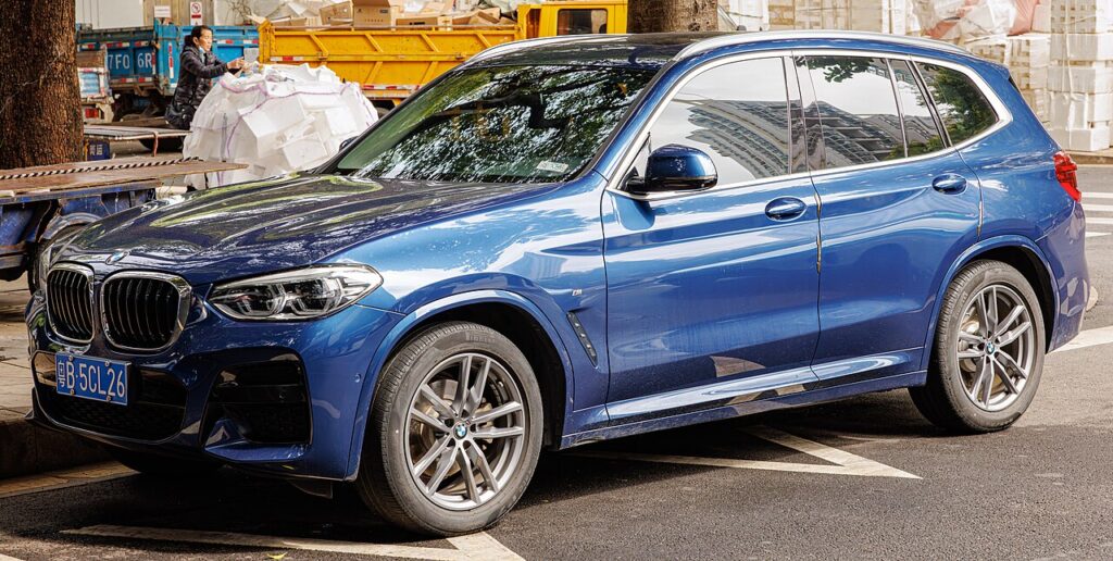BMW X3 Mk3 — the vehicle covered in this guide.