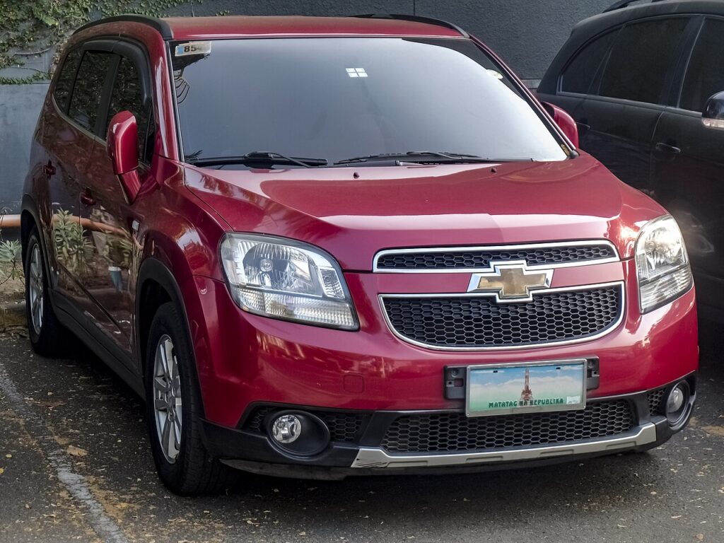 Chevrolet Orlando — the vehicle covered in this guide.