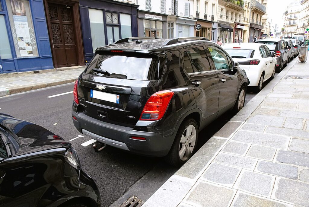 Chevrolet Trax Mk1 — the vehicle covered in this reset guide.