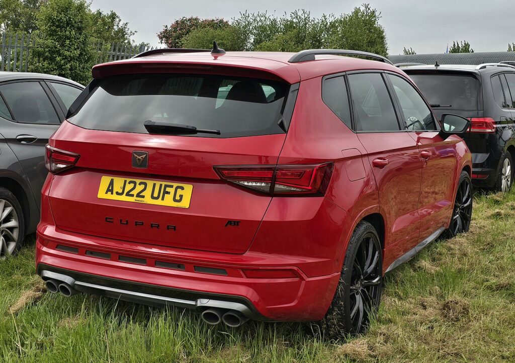 Cupra Ateca Mk1 — the vehicle covered in this reset guide.