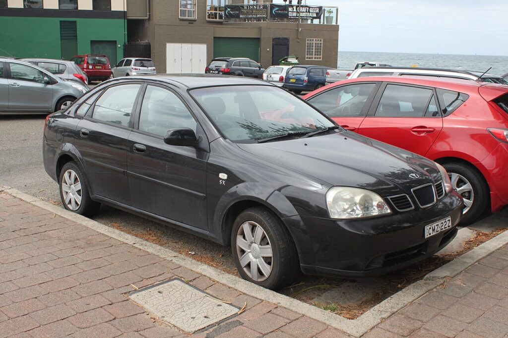 Daewoo Lacetti — the vehicle covered in this reset guide.