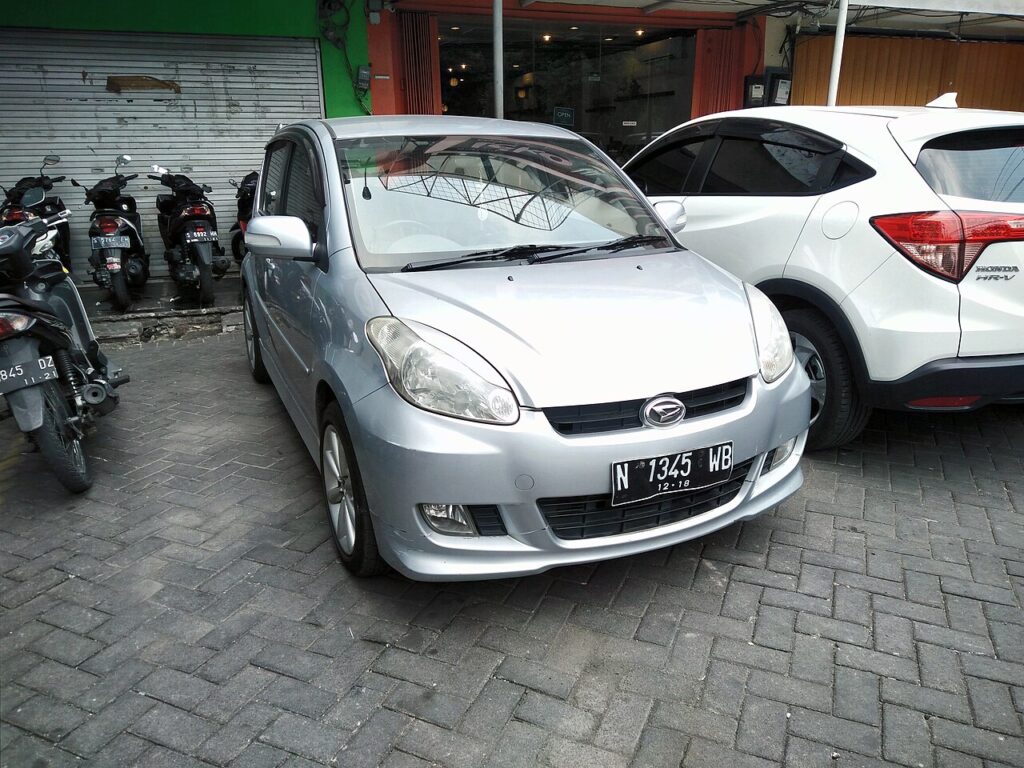 Daihatsu Sirion Mk2 — the vehicle covered in this reset guide.