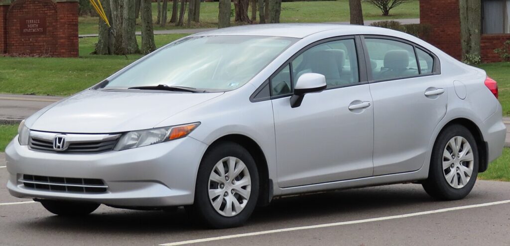 Honda Civic Mk9 — the vehicle covered in this guide.