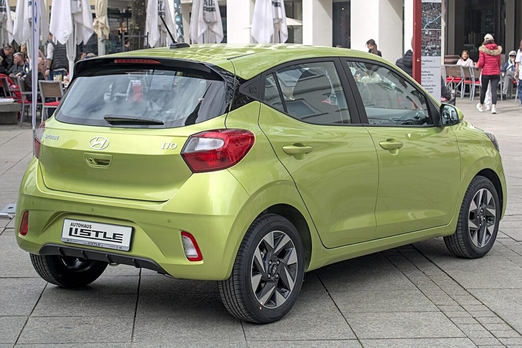 Hyundai i10 Mk3 — the vehicle covered in this guide.