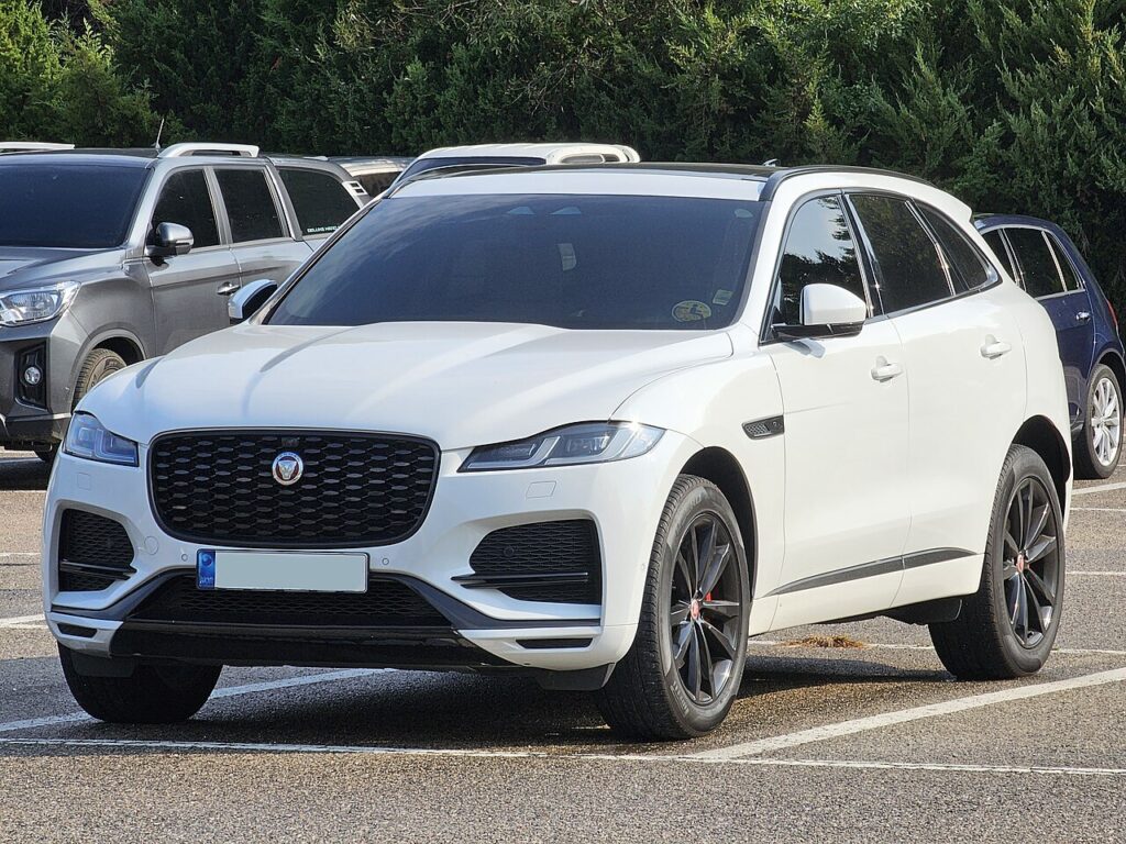 Jaguar F-Pace Mk1 — the vehicle covered in this reset guide.