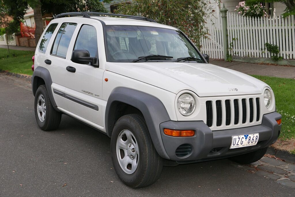 Jeep Cherokee Mk3 — the vehicle covered in this reset guide.