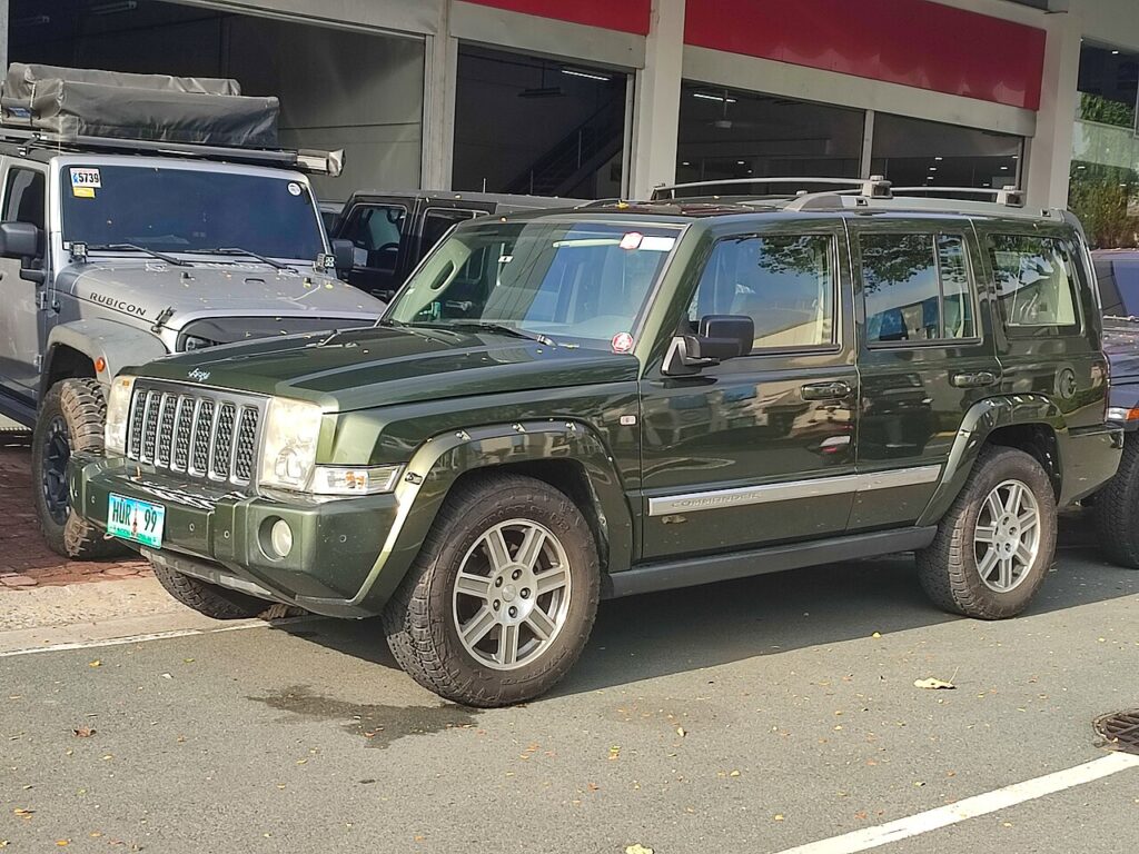 Jeep Commander Mk1 — the vehicle covered in this guide.
