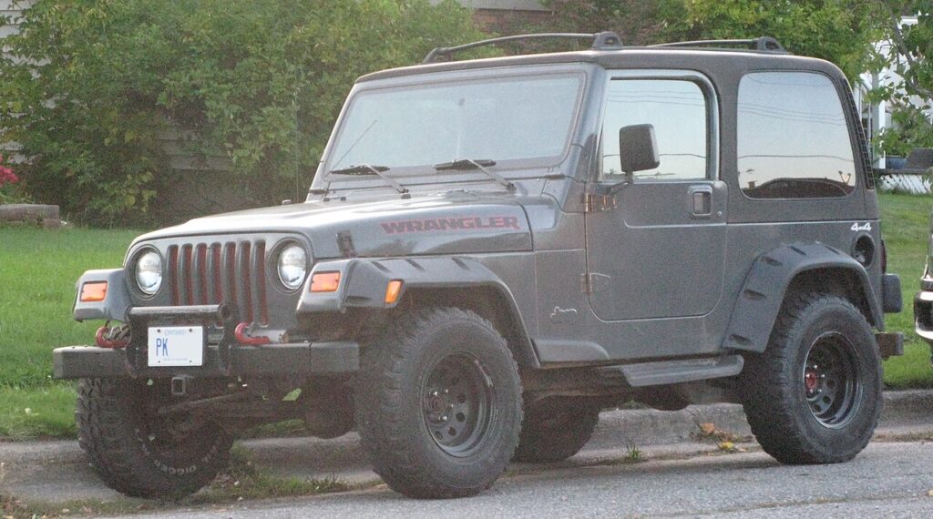 Jeep Wrangler Mk2 — the vehicle covered in this guide.