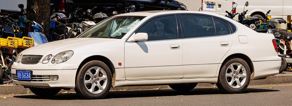 Lexus GS Mk2 — the vehicle covered in this reset guide.