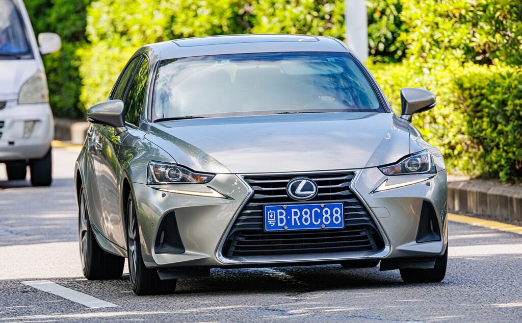 Lexus IS Mk3 — the vehicle covered in this reset guide.