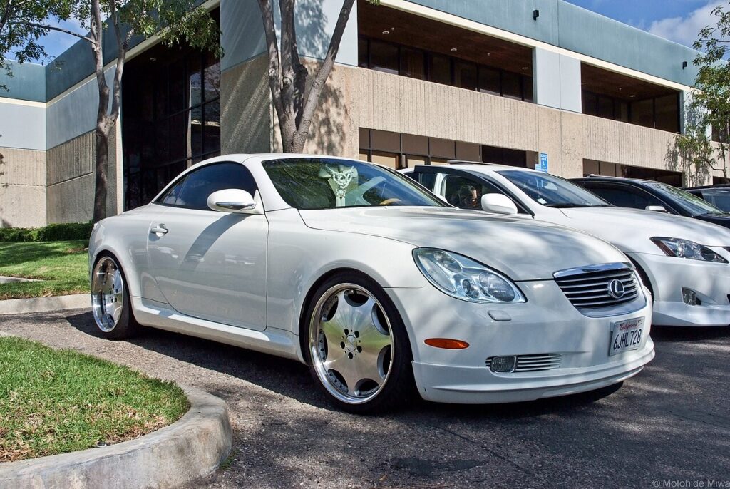 Lexus SC Mk2 — the vehicle covered in this reset guide.