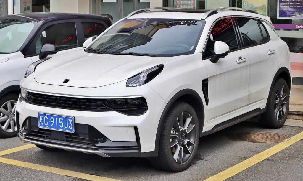 Lynk & Co 01 — the vehicle covered in this reset guide.