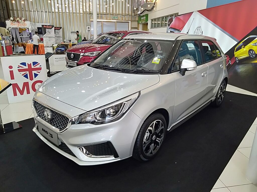 MG MG3 Mk1 — the vehicle covered in this reset guide.