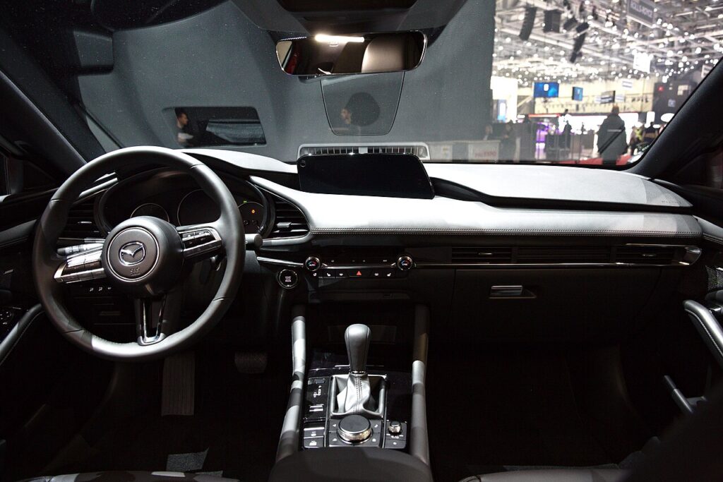 Mazda 3 Mk4 — the vehicle covered in this reset guide.