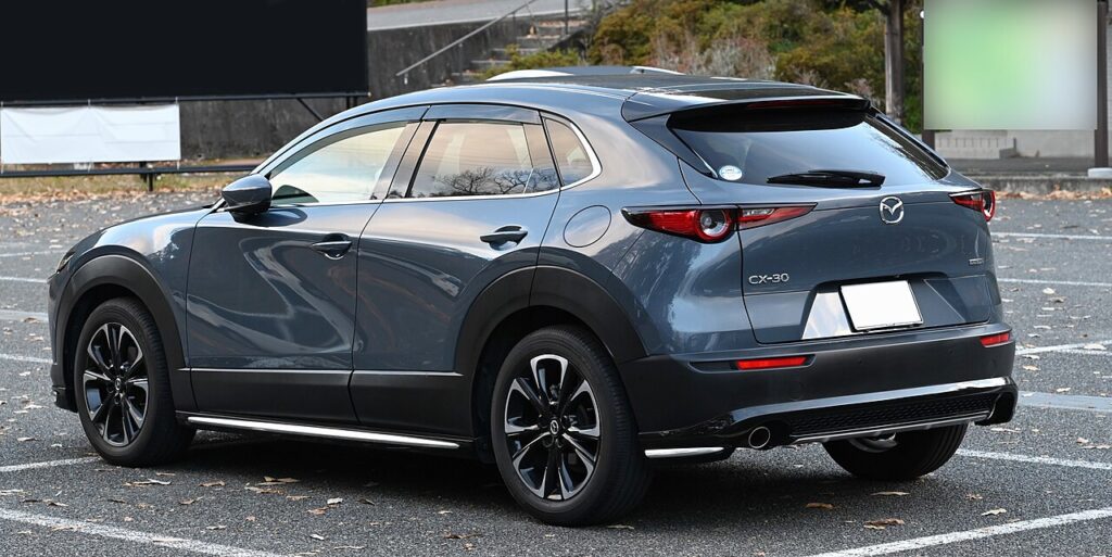 Mazda CX-30 Mk1 — the vehicle covered in this reset guide.