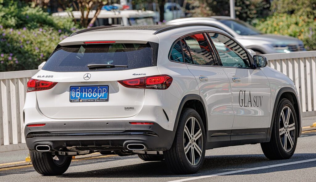 Mercedes GLA Mk2 — the vehicle covered in this guide.