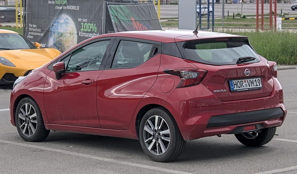 Nissan Micra Mk5 — the vehicle covered in this reset guide.