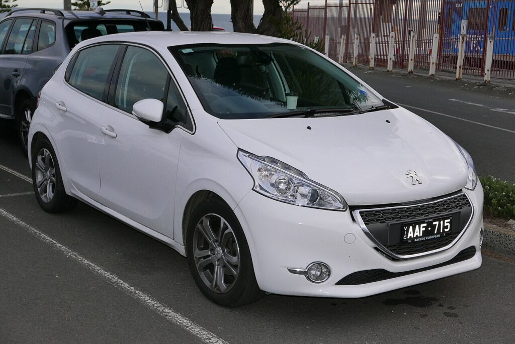 Peugeot 208 Mk1 — the vehicle covered in this guide.