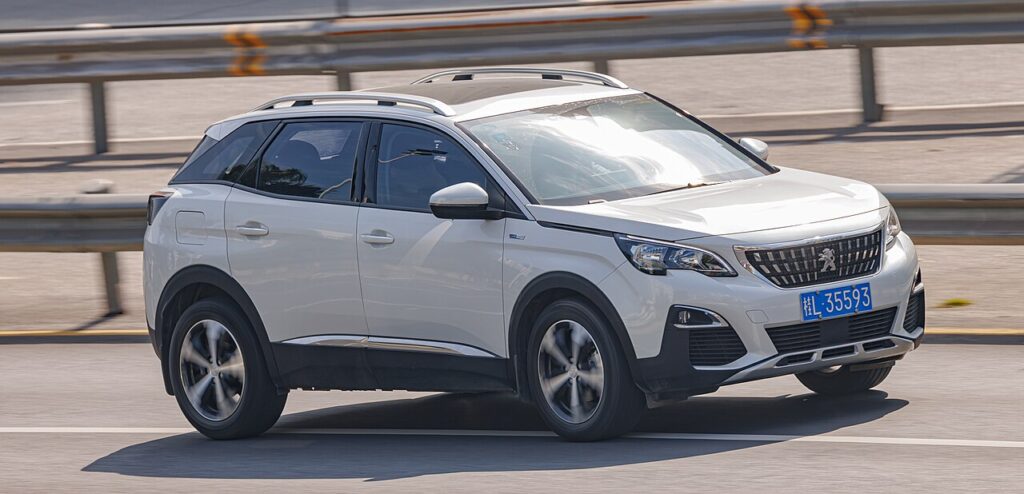 Peugeot 3008 Mk2 — the vehicle covered in this reset guide.