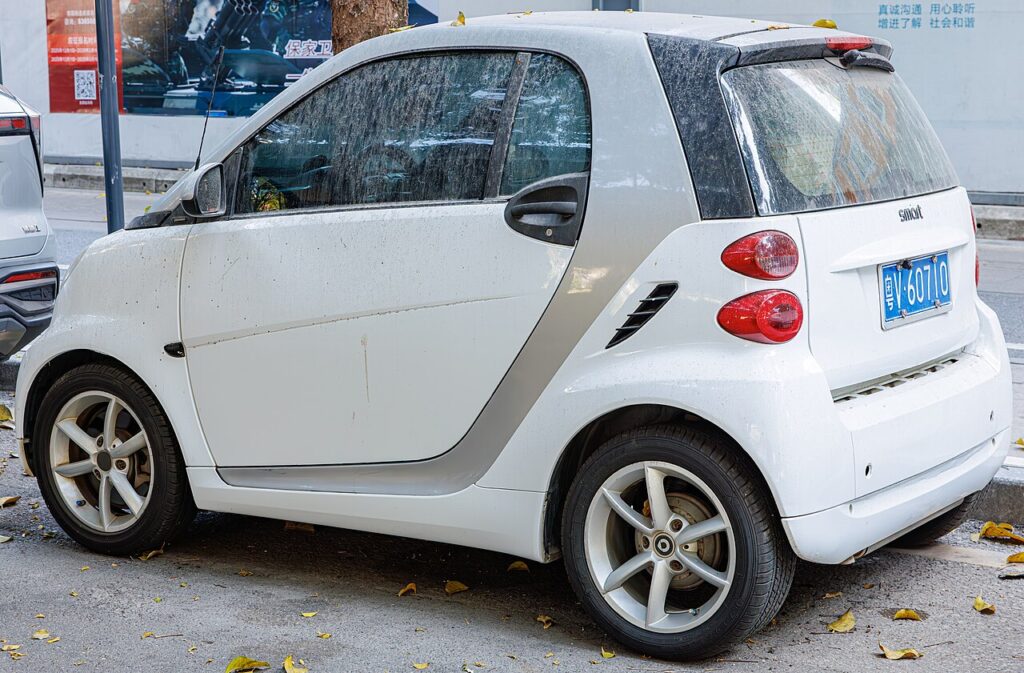 Smart Fortwo Mk3 — the vehicle covered in this reset guide.