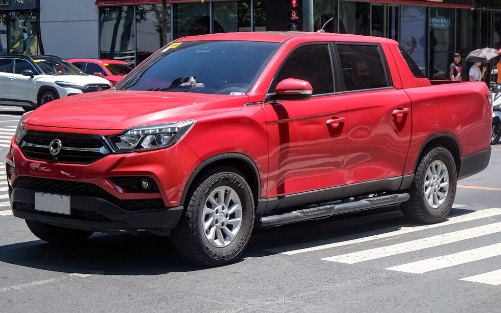 SsangYong Musso Mk2 — the vehicle covered in this reset guide.