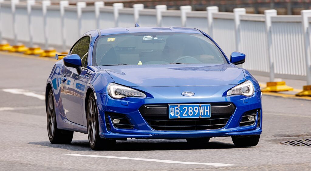 Subaru BRZ Mk1 — the vehicle covered in this reset guide.