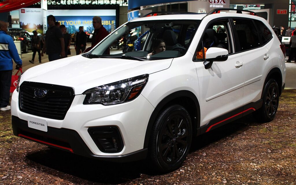 Subaru Forester Mk5 — the vehicle covered in this guide.