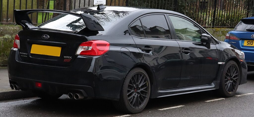 Subaru WRX Mk1 — the vehicle covered in this reset guide.