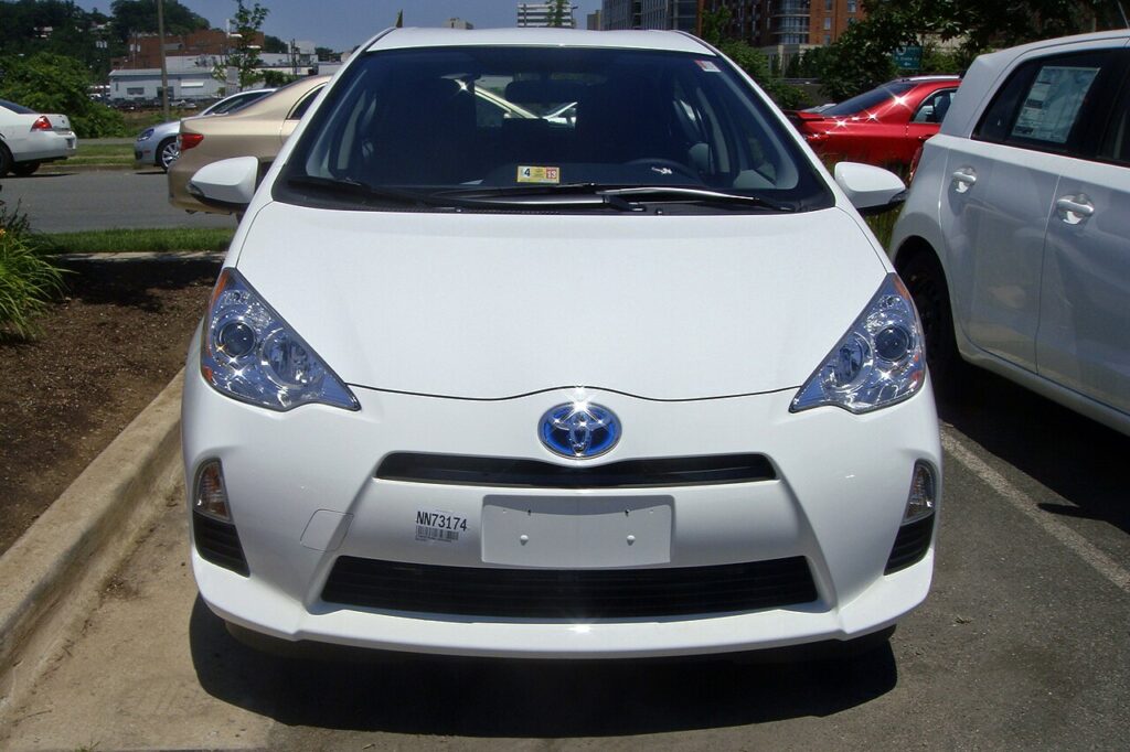Toyota Prius Mk1 — the vehicle covered in this guide.