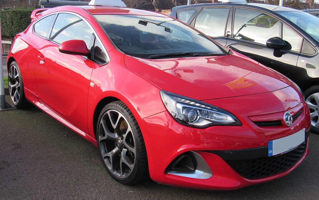 Vauxhall Astra Mk7 — the vehicle covered in this reset guide.