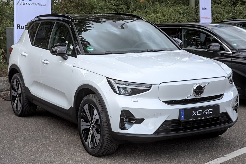 Volvo XC40 Mk1 — the vehicle covered in this reset guide.