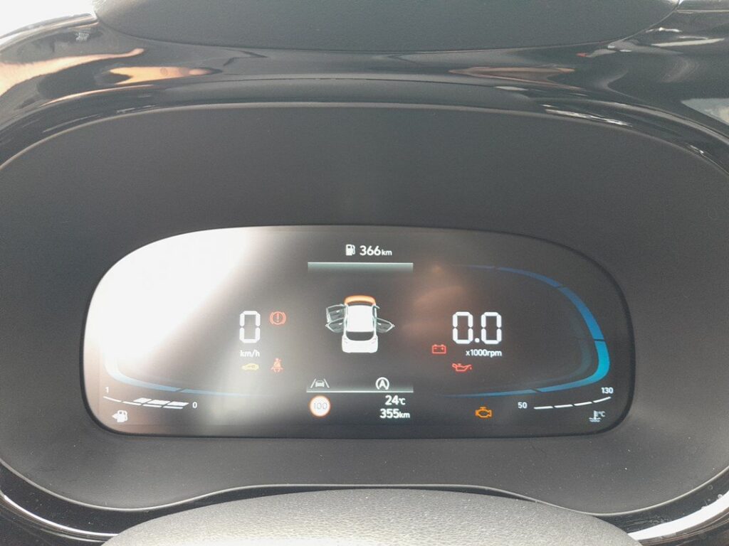 Hyundai i10 Mk3 digital instrument cluster