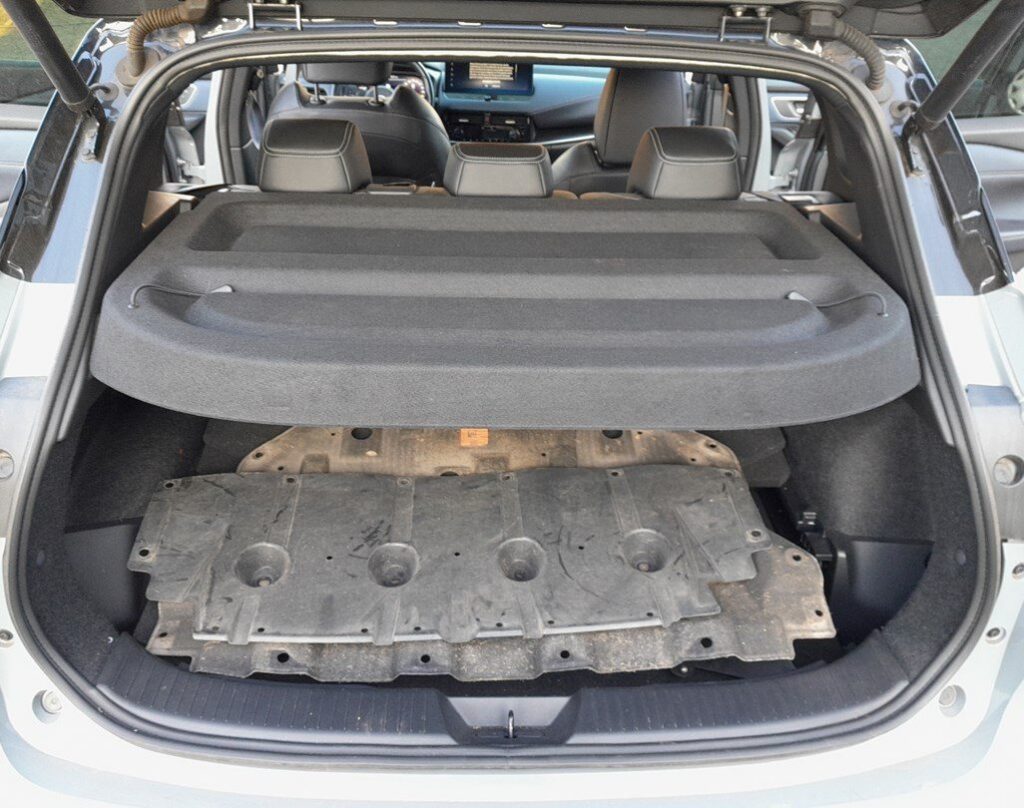 Nissan Qashqai e-POWER boot, where the 12 volt battery is located under the floor