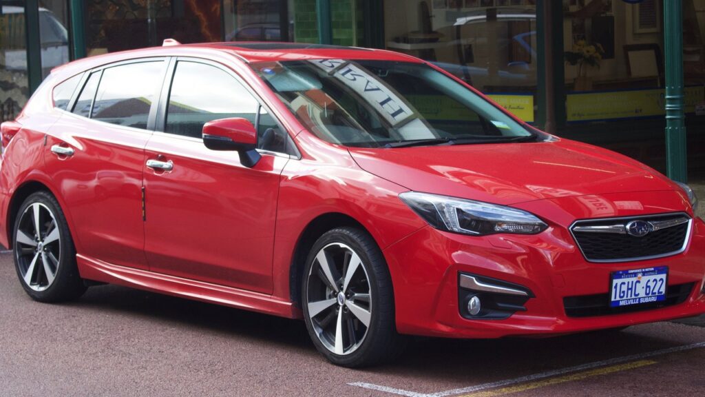 Subaru Impreza Mk5 (GK) 2017-Present exterior