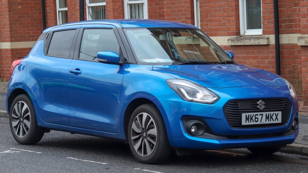Suzuki Swift Mk4 (A2L) 2017-Present exterior