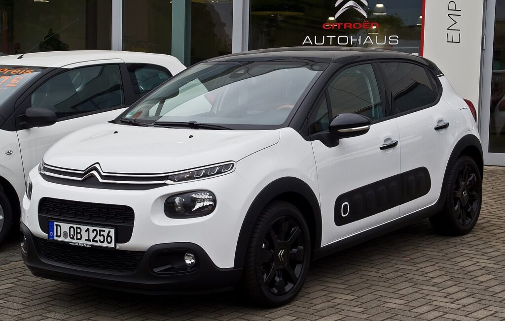 Citroën C3 Mk3 (SX) 2016-2024 exterior