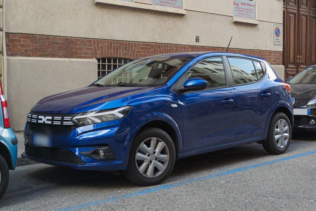 Dacia Sandero Mk3 (DJF) 2021-Present exterior